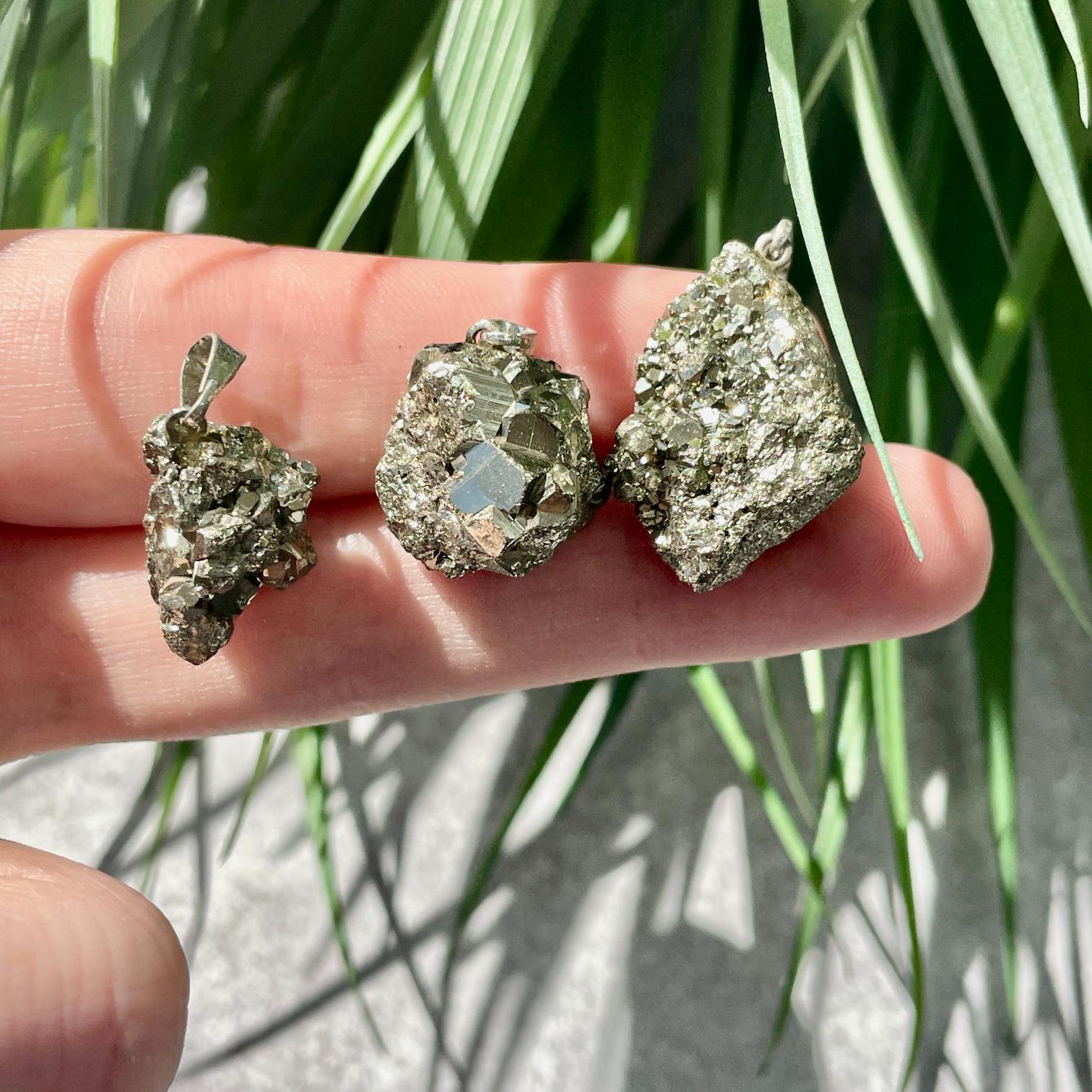 Rough Mini Pendant - Pyrite Rough Mini Pendant - Pyrite